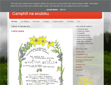 Tablet Screenshot of camphill.cz